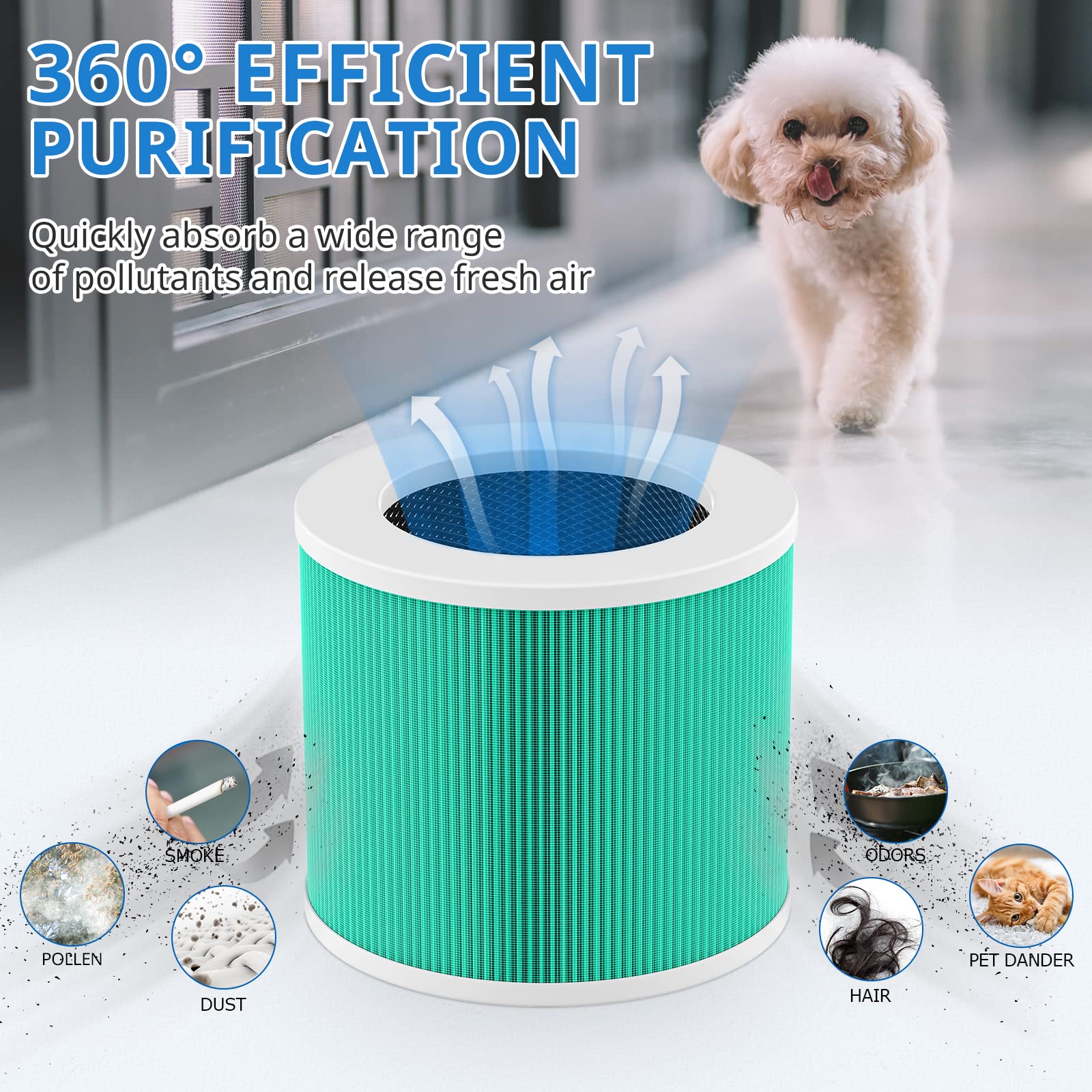Amazon.com: 2 Pack HY1800 Replacement Filter Compatible with